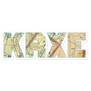 Rexburg Madison County Airport (RXE) VFR Sectional Sticker