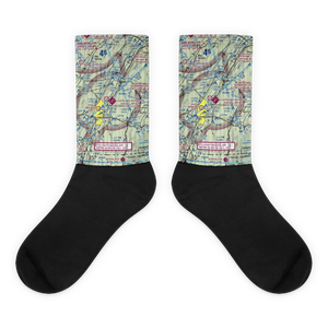 Cleveland Regional Jetport (RZR) VFR Sectional Socks