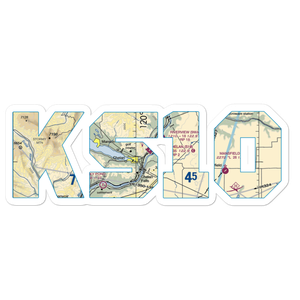 Lake Chelan Airport (S10) VFR Sectional Sticker