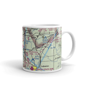 Albany Municipal Airport (S12) VFR Sectional  Mug