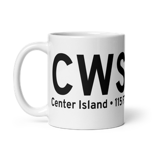 Center Island (78WA) Airport Mug