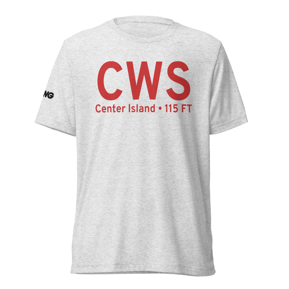 Center Island (78WA) Airport Tri-blend T-Shirt 