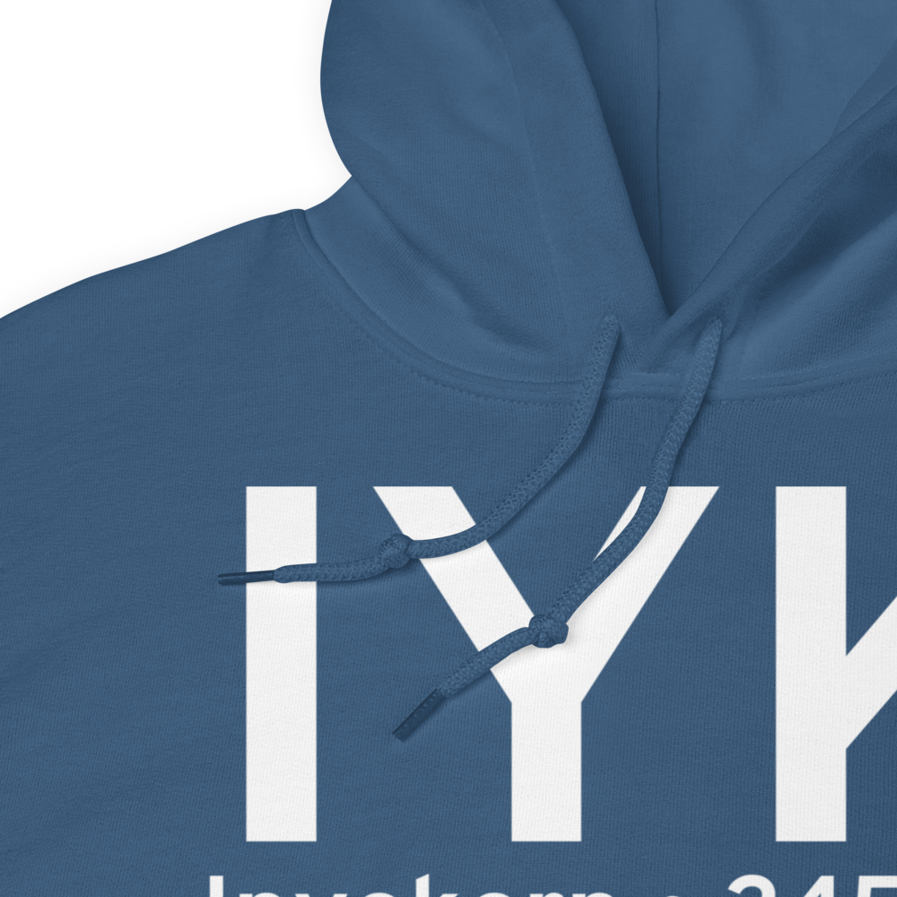 Inyokern (KIYK) Airport Hoodie Sweatshirt 