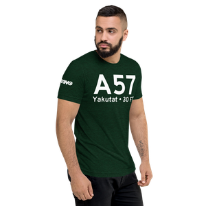 Yakutat (A57) Airport Tri-blend T-Shirt