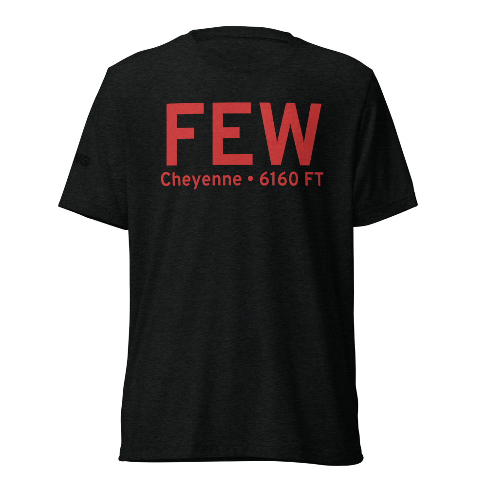 Cheyenne (FEW) Airport Tri-blend T-Shirt 