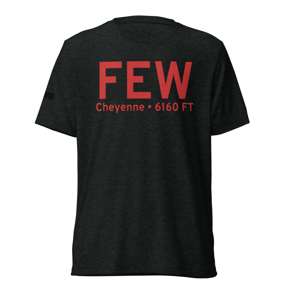 Cheyenne (FEW) Airport Tri-blend T-Shirt 