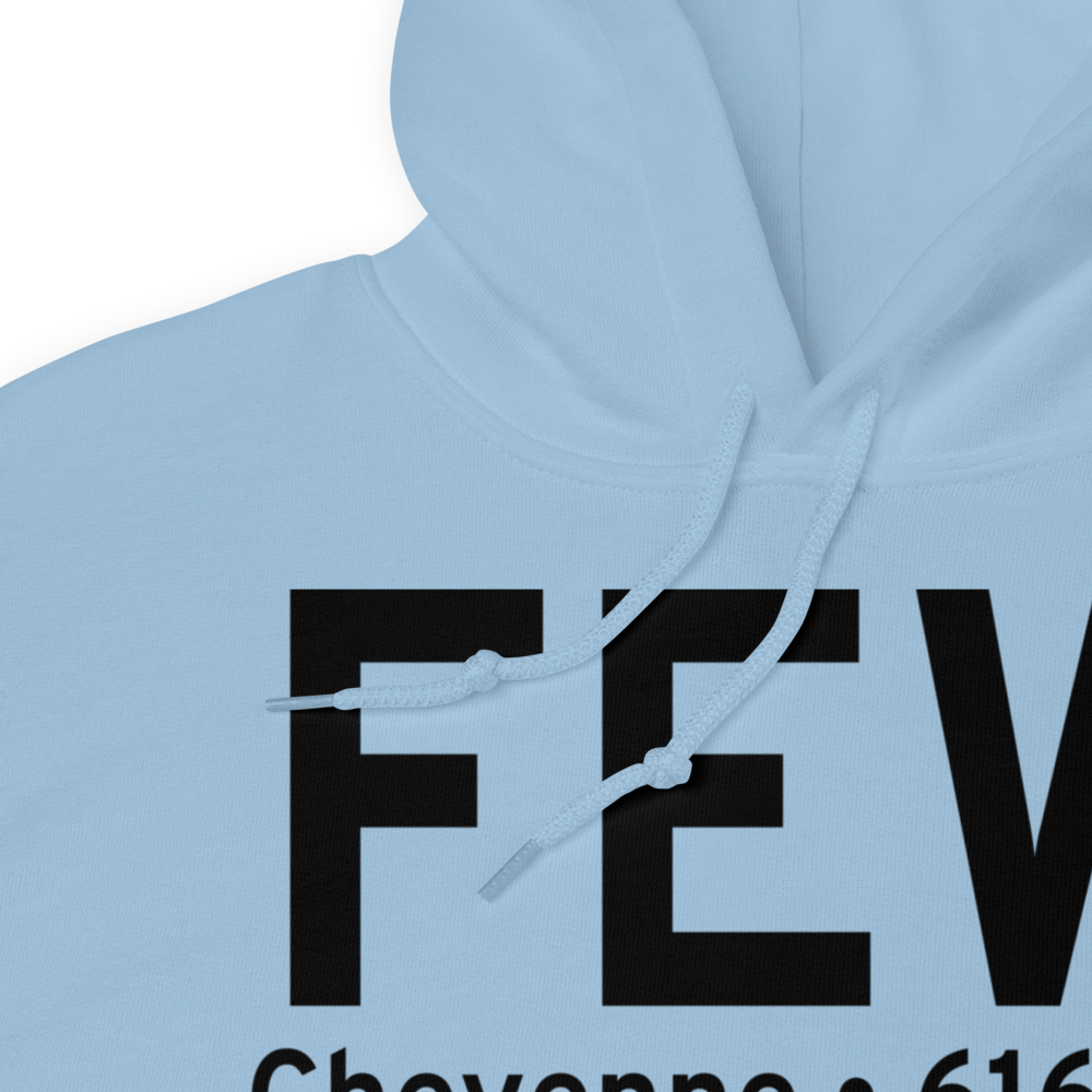 Cheyenne (FEW) Airport Hoodie Sweatshirt 