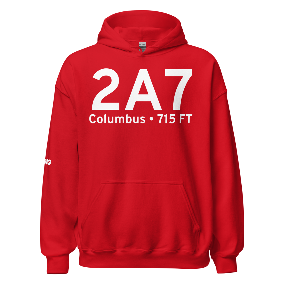 Columbus (2A7) Airport Hoodie Sweatshirt 