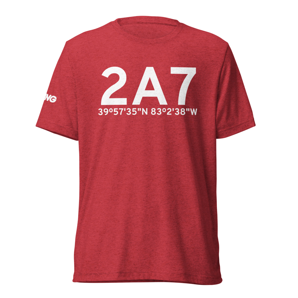 Columbus (2A7) Airport Tri-blend T-Shirt 
