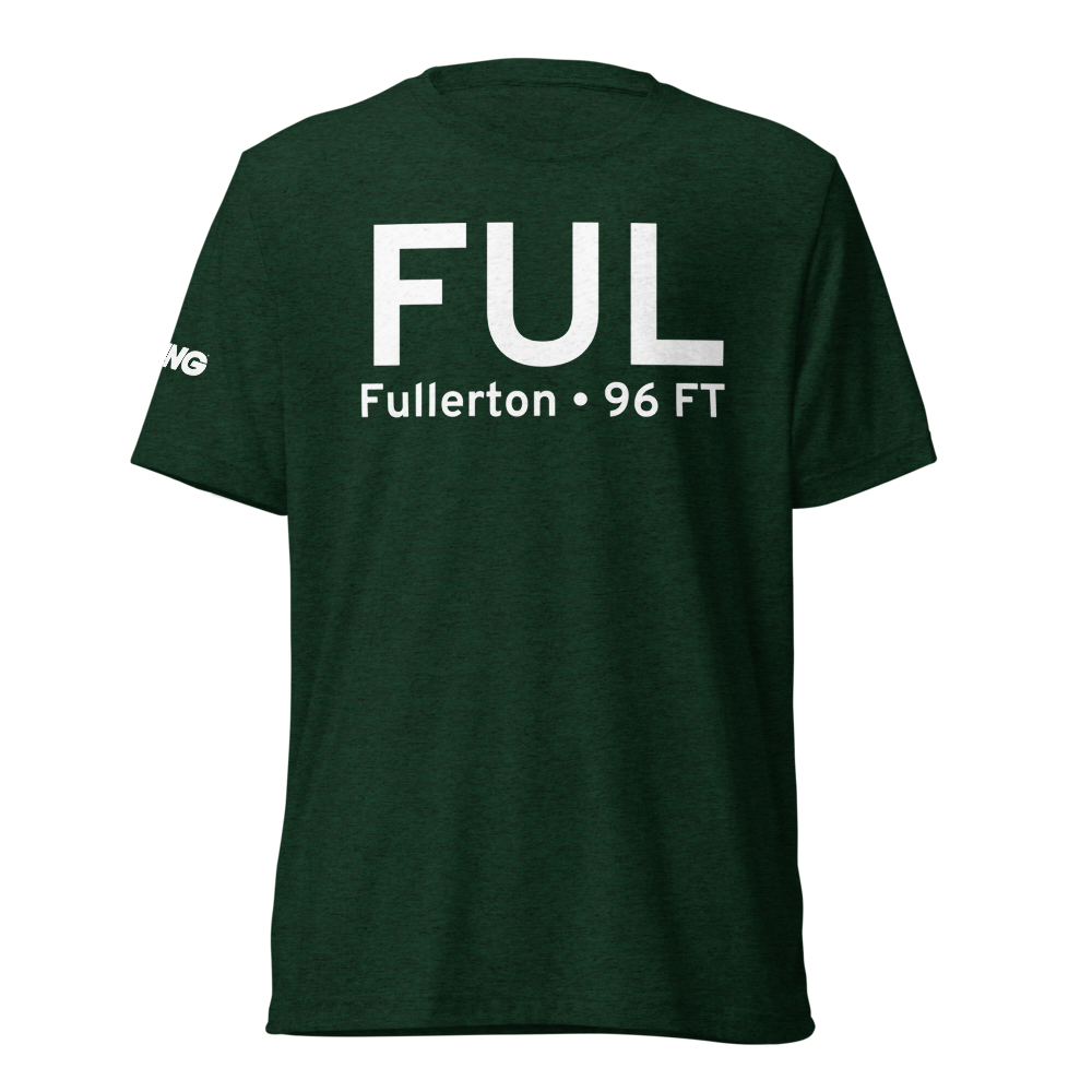 Fullerton (KFUL) Airport Tri-blend T-Shirt 