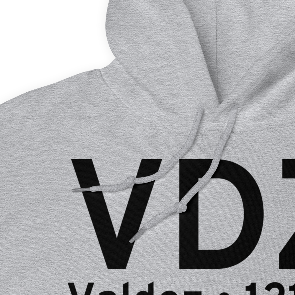 Valdez (PAVD) Airport Hoodie Sweatshirt 