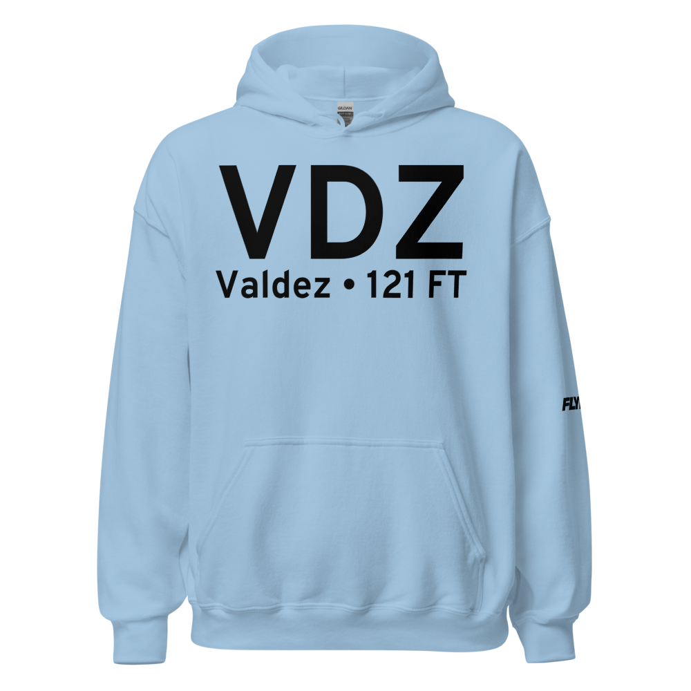Valdez (PAVD) Airport Hoodie Sweatshirt 