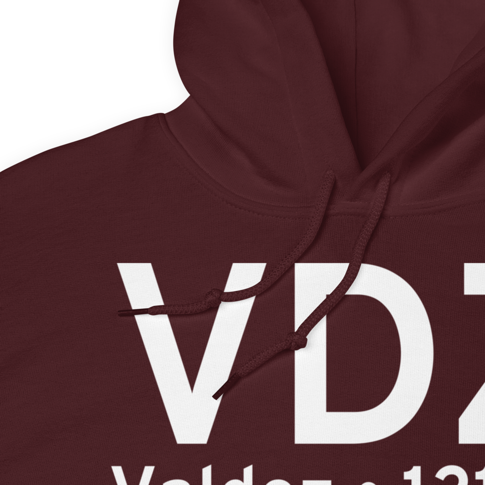 Valdez (PAVD) Airport Hoodie Sweatshirt 