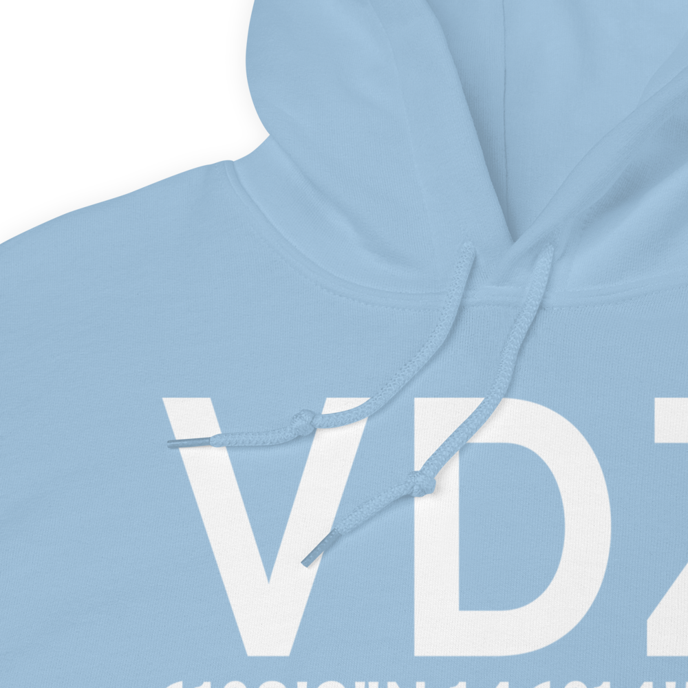 Valdez (PAVD) Airport Hoodie Sweatshirt 