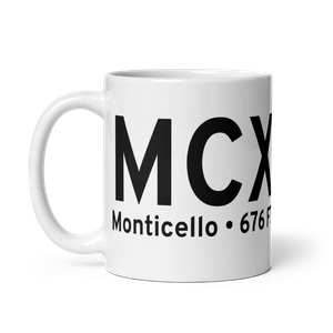 Monticello (KMCX) Airport Mug