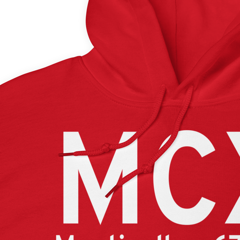 Monticello (KMCX) Airport Hoodie Sweatshirt 