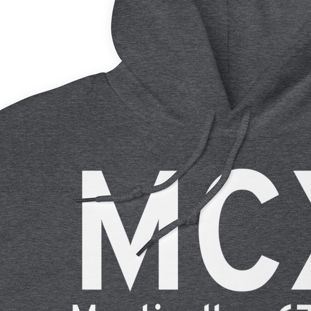 Monticello (KMCX) Airport Hoodie Sweatshirt 