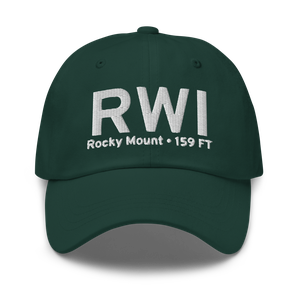 Rocky Mount (KRWI) Airport Hat