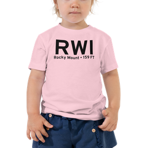 Rocky Mount (KRWI) Airport Toddler T-Shirt