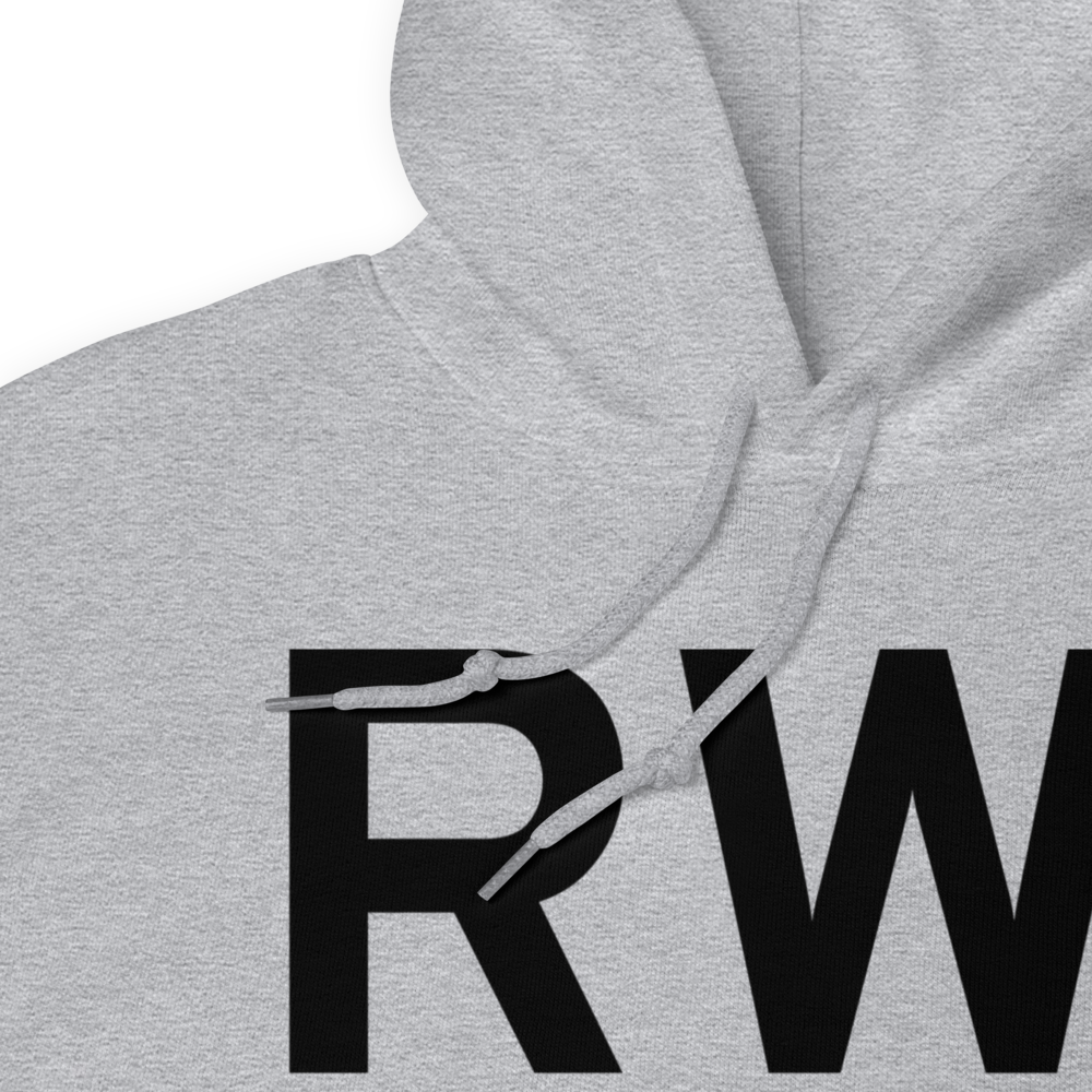 Rocky Mount (KRWI) Airport Hoodie Sweatshirt 