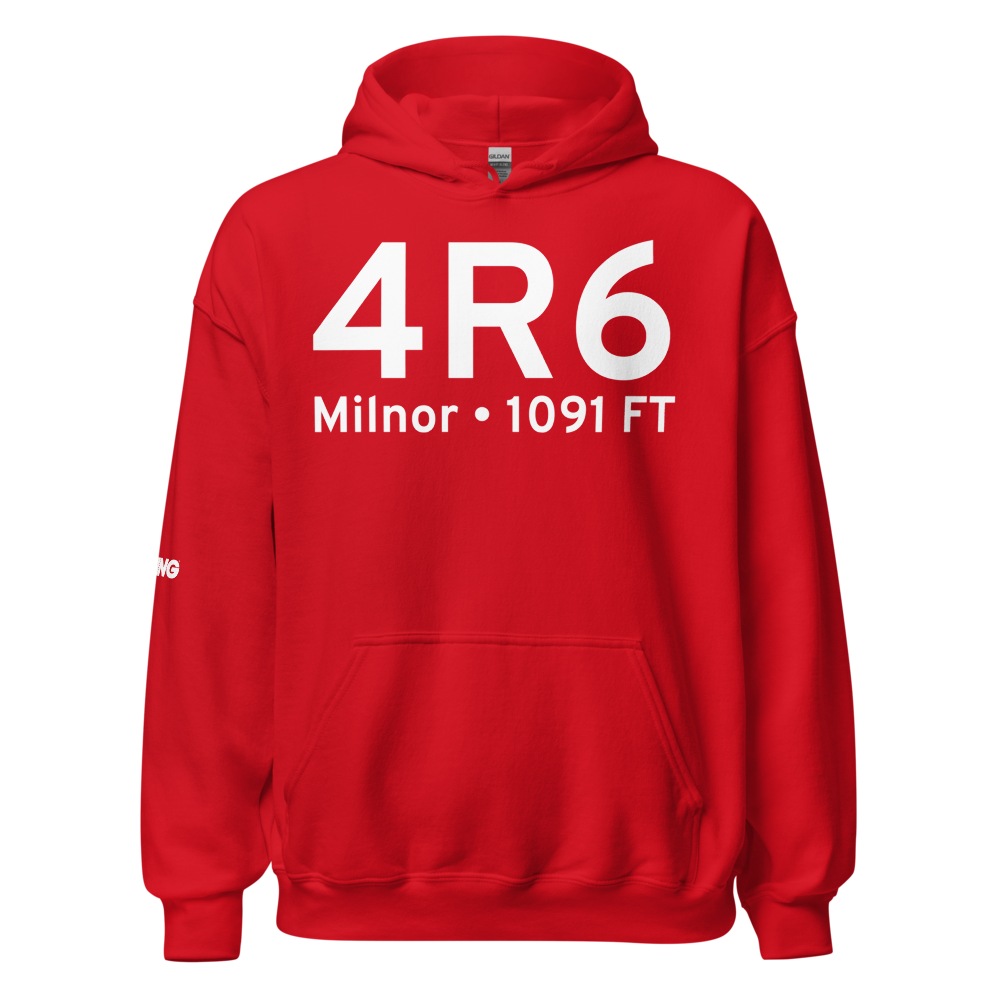 Milnor (4R6) Airport Hoodie Sweatshirt 