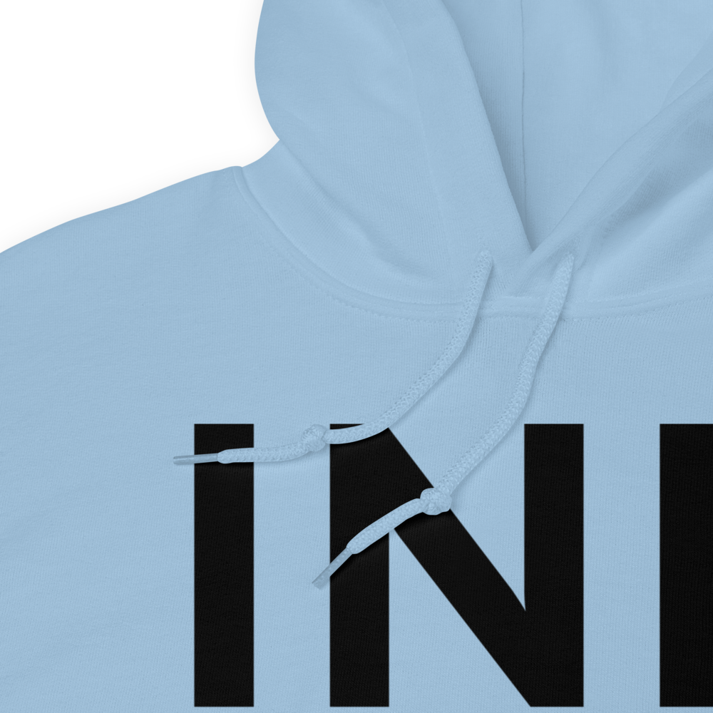 International Falls (KINL) Airport Hoodie Sweatshirt 