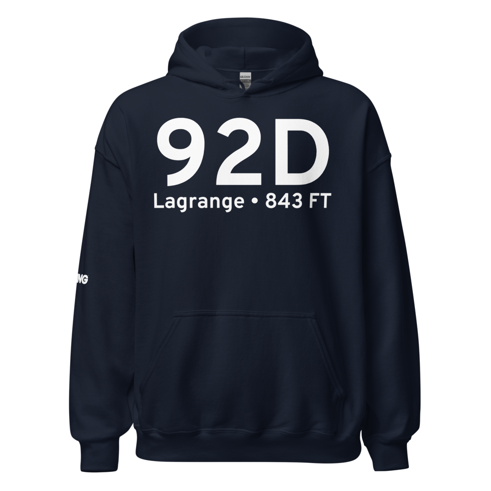 Lagrange (92D) Airport Hoodie Sweatshirt 