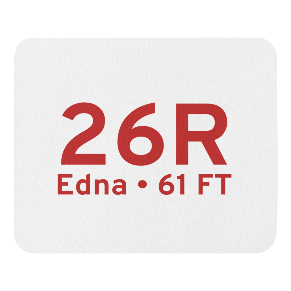 Edna (K26R) Airport  Mouse Pad 