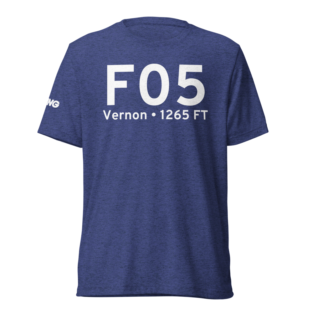 Vernon (KF05) Airport Tri-blend T-Shirt 