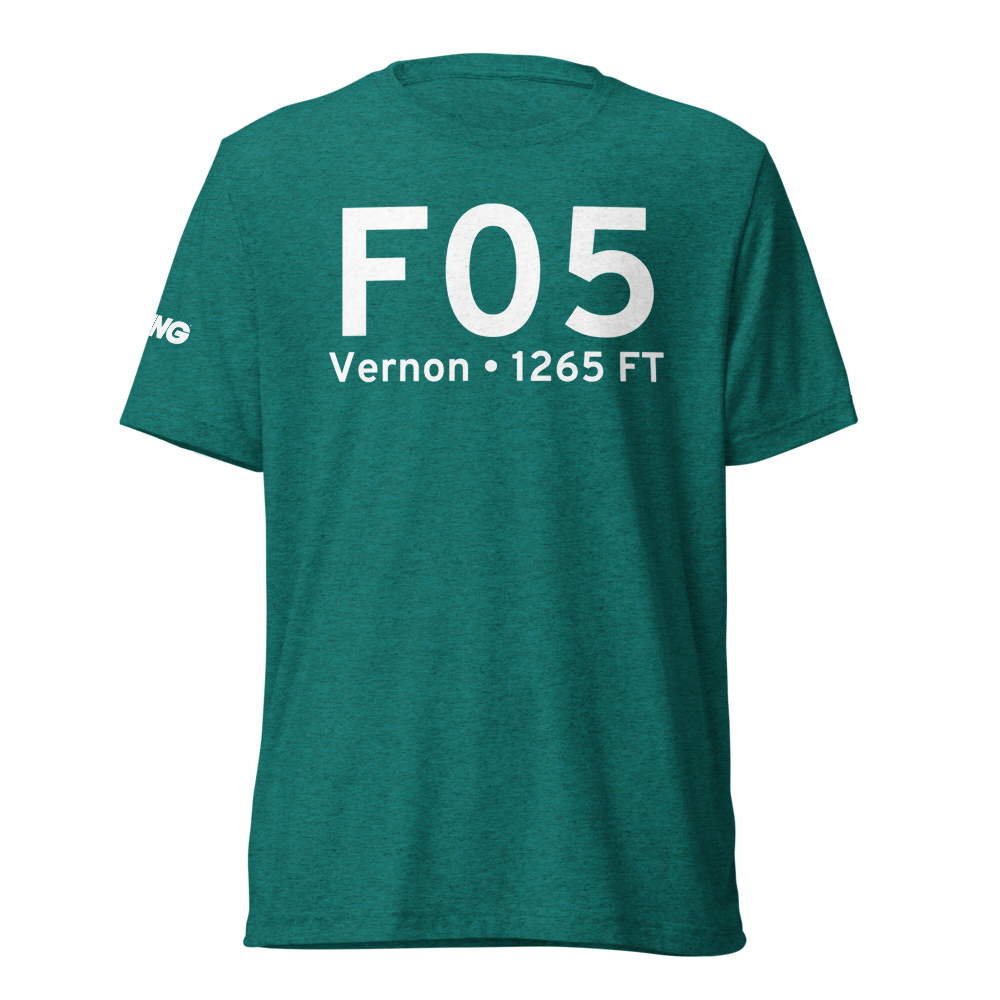 Vernon (KF05) Airport Tri-blend T-Shirt 