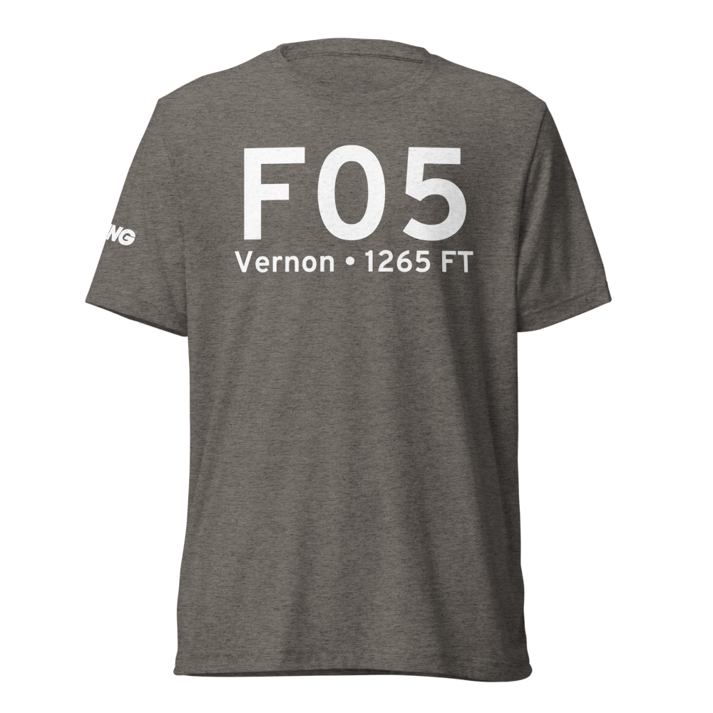 Vernon (KF05) Airport Tri-blend T-Shirt 