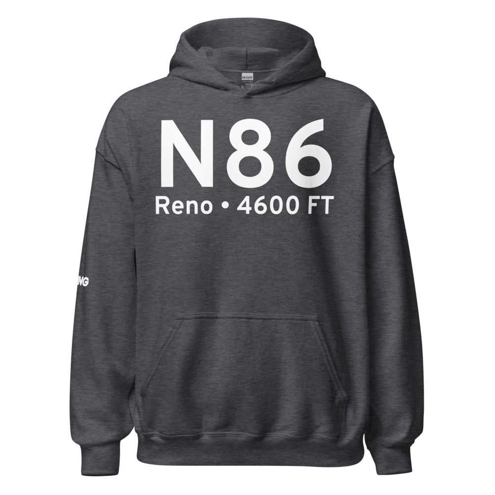 Reno (N86) Airport Hoodie Sweatshirt 