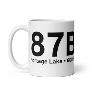 Portage Lake (87B) Airport Mug