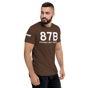 Portage Lake (87B) Airport Tri-blend T-Shirt