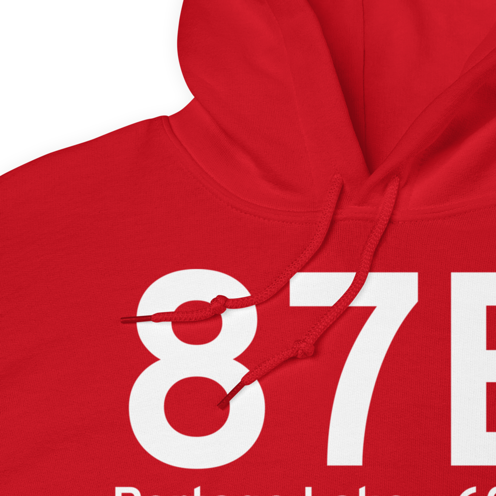 Portage Lake (87B) Airport Hoodie Sweatshirt 