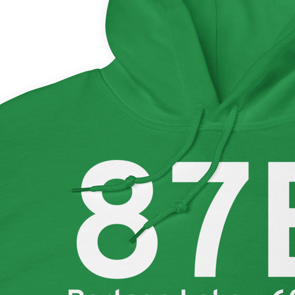 Portage Lake (87B) Airport Hoodie Sweatshirt 