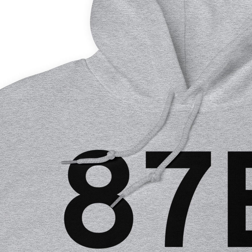 Portage Lake (87B) Airport Hoodie Sweatshirt 