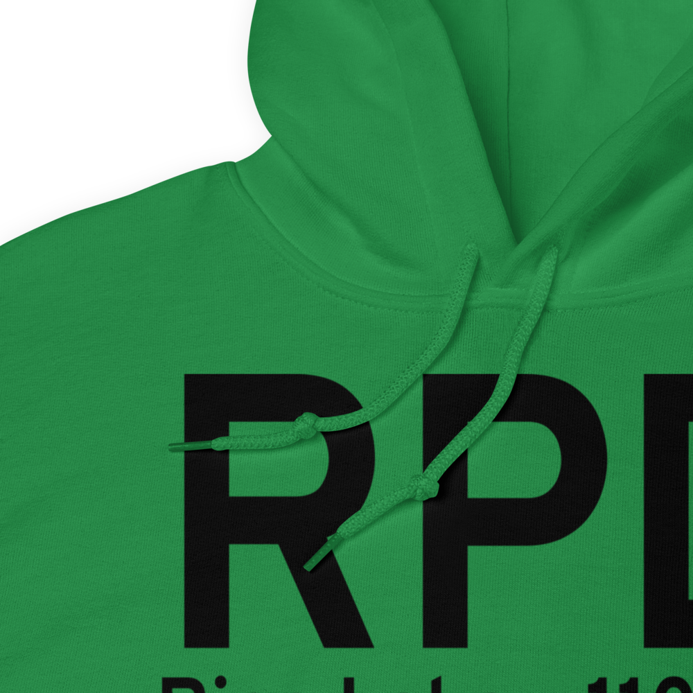 Rice Lake (KRPD) Airport Hoodie Sweatshirt 