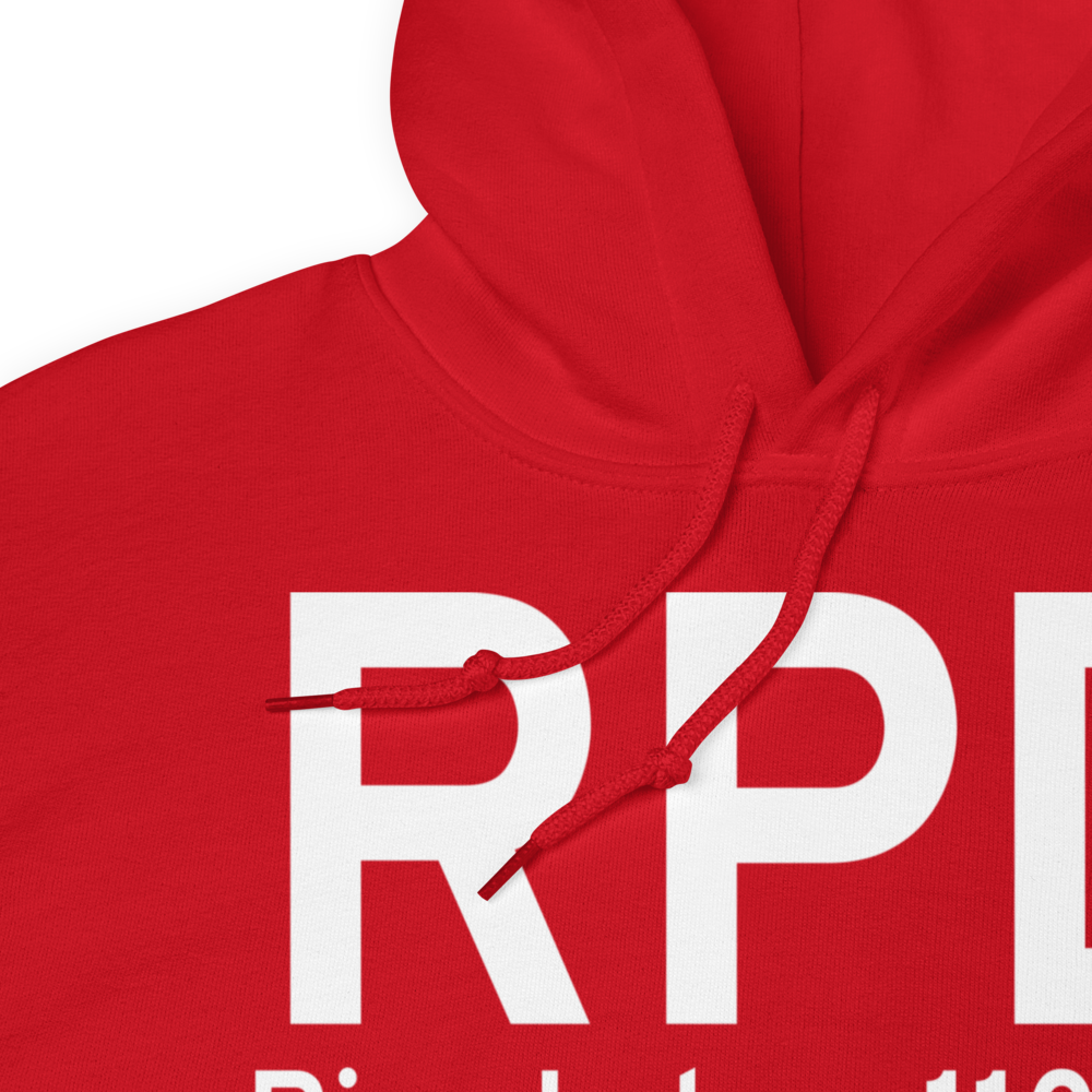 Rice Lake (KRPD) Airport Hoodie Sweatshirt 