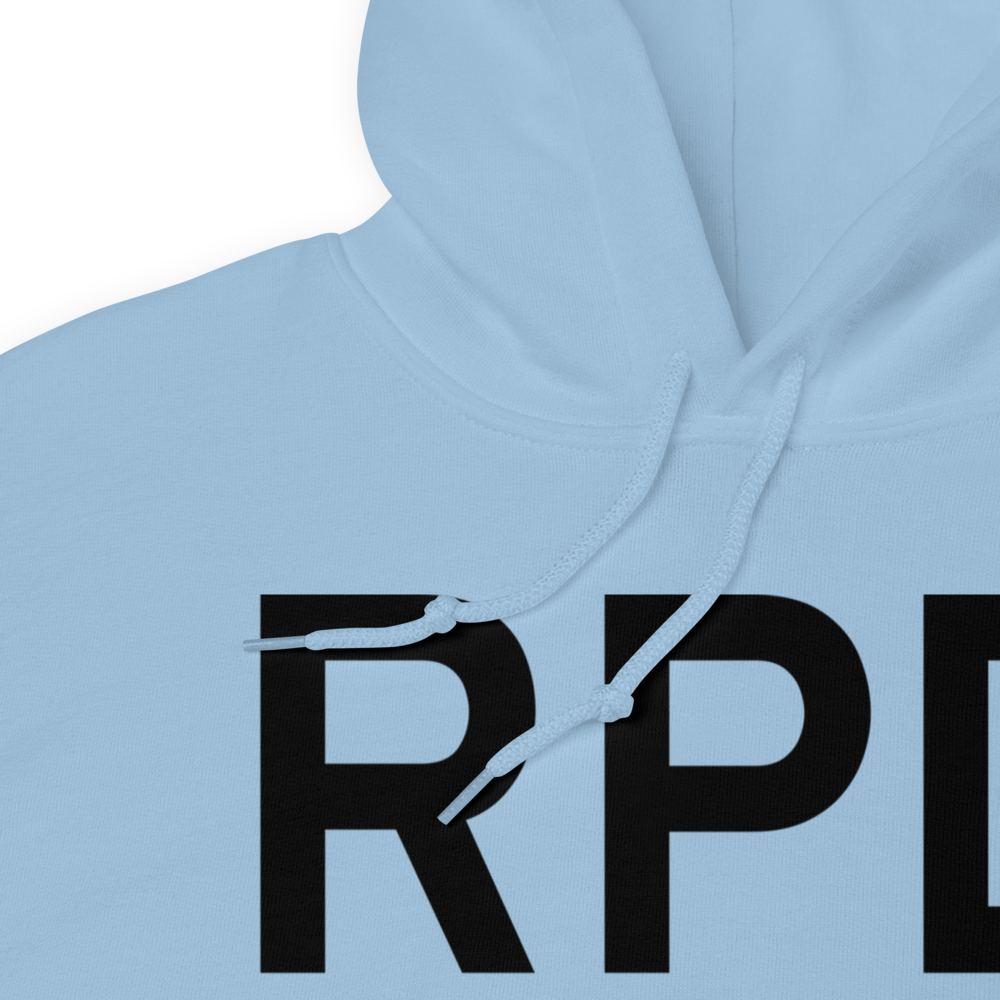 Rice Lake (KRPD) Airport Hoodie Sweatshirt 