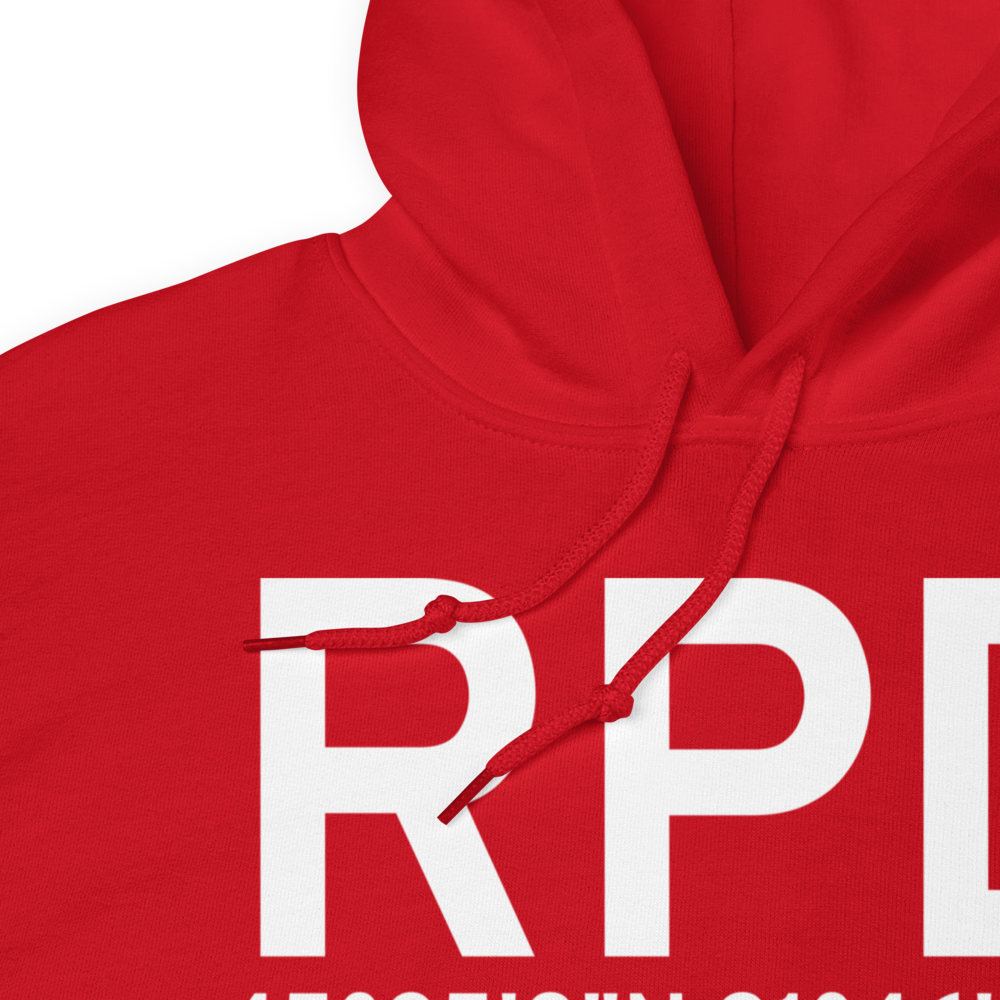 Rice Lake (KRPD) Airport Hoodie Sweatshirt 