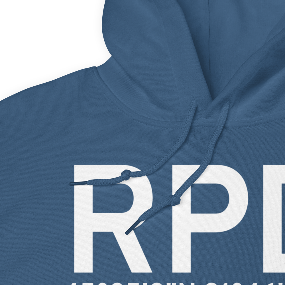 Rice Lake (KRPD) Airport Hoodie Sweatshirt 