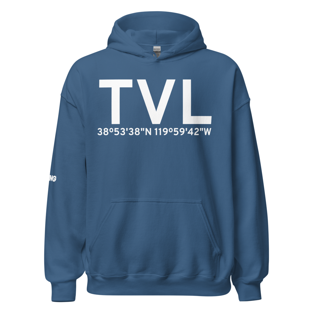South Lake Tahoe (KTVL) Airport Hoodie Sweatshirt 