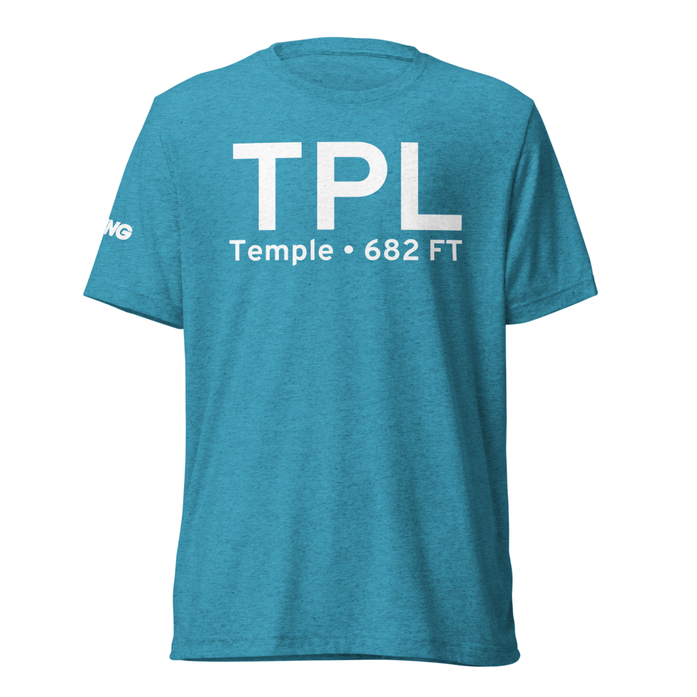 Temple (KTPL) Airport Tri-blend T-Shirt 
