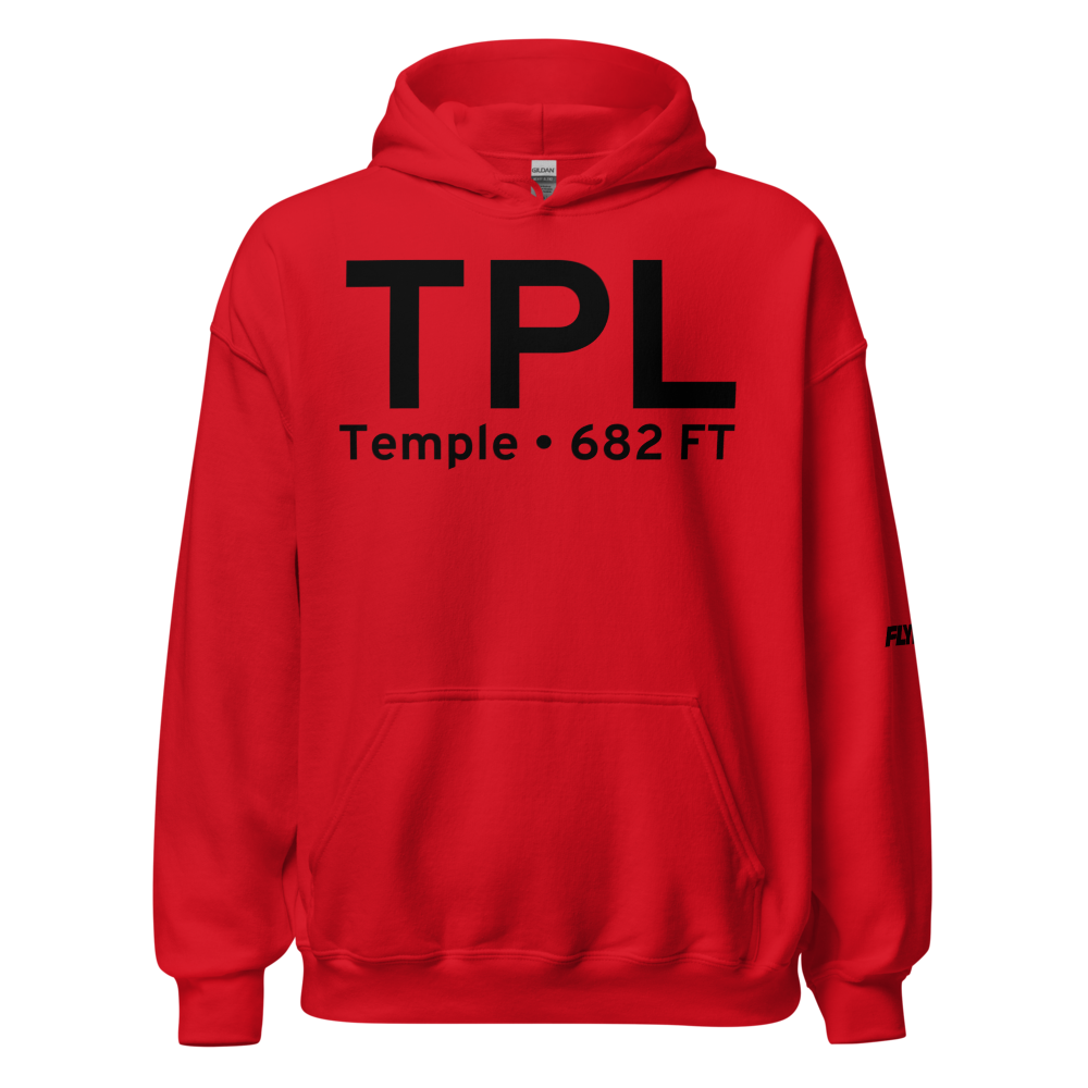 Temple (KTPL) Airport Hoodie Sweatshirt 