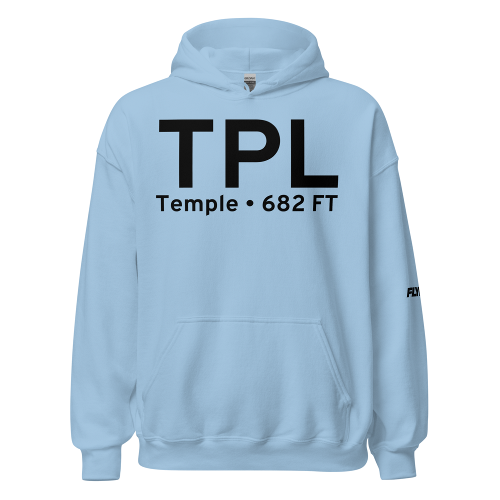 Temple (KTPL) Airport Hoodie Sweatshirt 