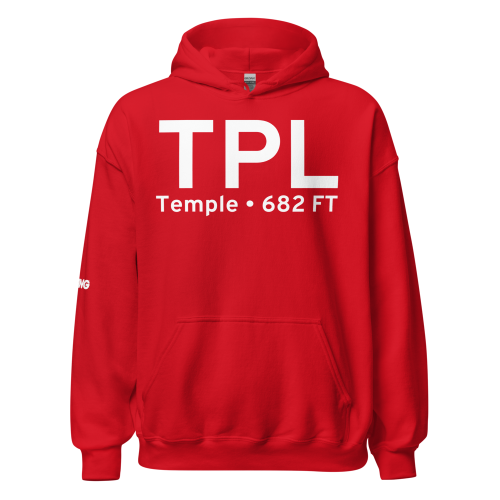 Temple (KTPL) Airport Hoodie Sweatshirt 