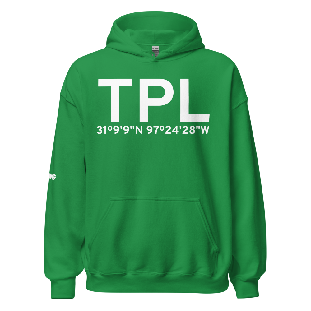 Temple (KTPL) Airport Hoodie Sweatshirt 