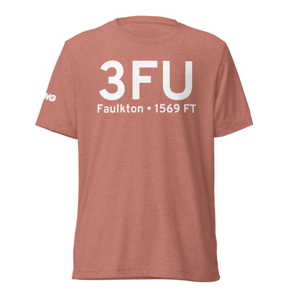 Faulkton (K3FU) Airport Tri-blend T-Shirt 