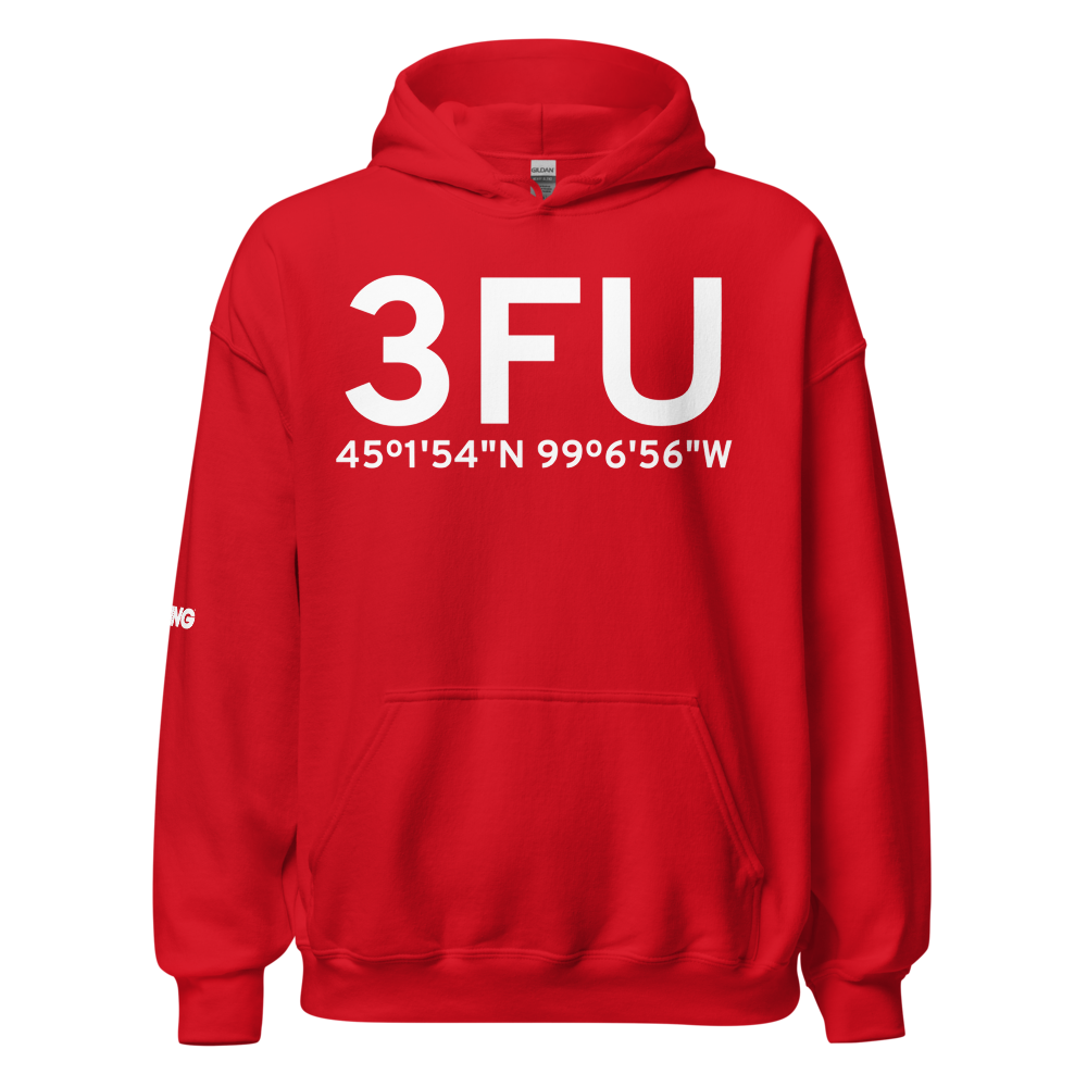 Faulkton (K3FU) Airport Hoodie Sweatshirt 